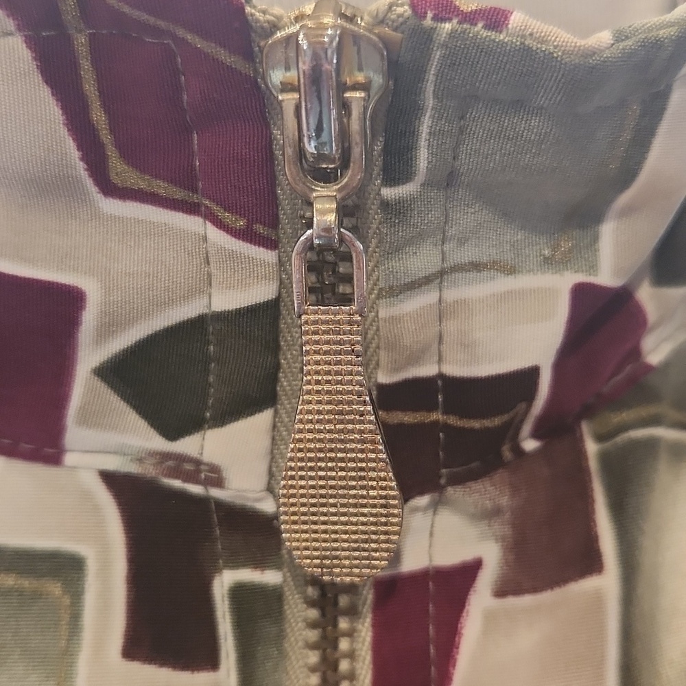 90s Bomber jacket abstract By Teddi - Picture 5 of 10
